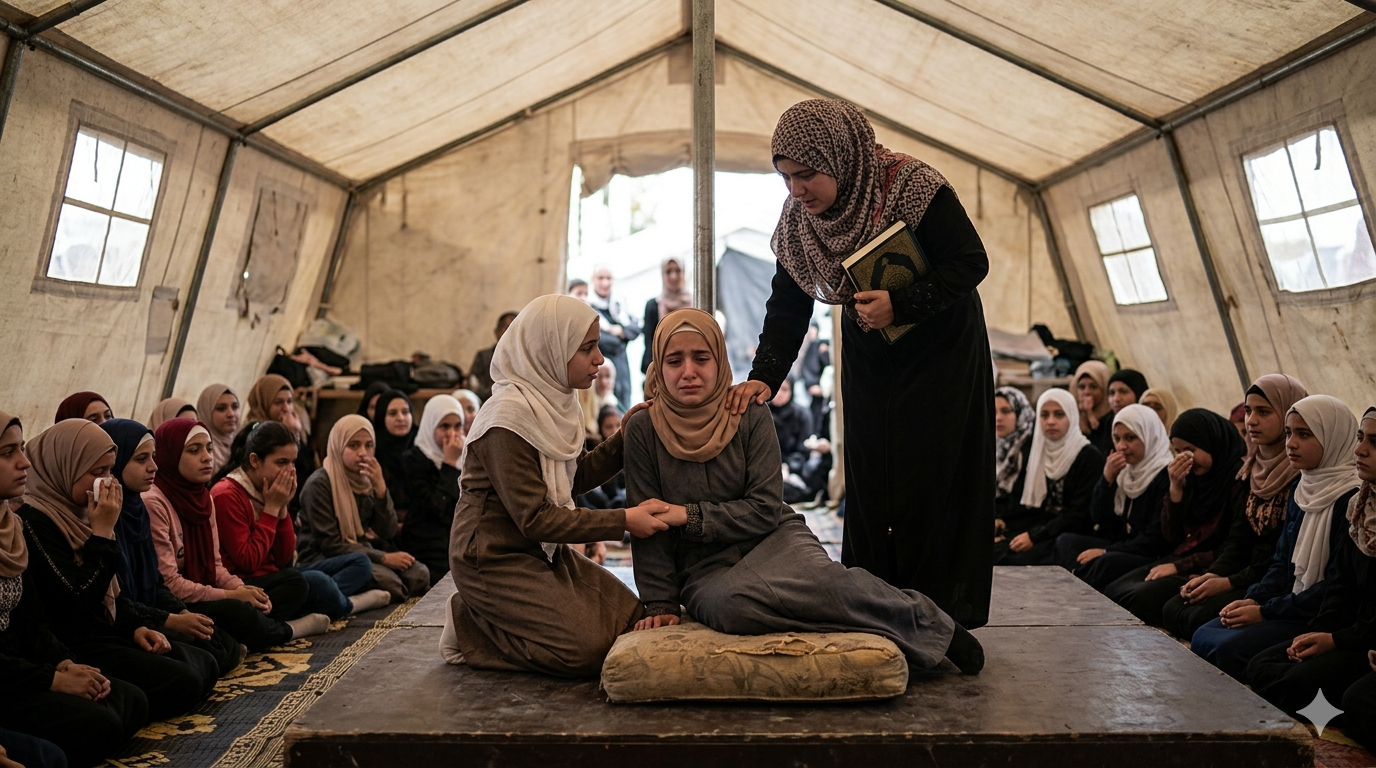 حين يتحول المسرح إلى رسالة: طالبات مدرسة الدكتور غزال يقدمن عملاً مسرحياً ملهماً في الحفل القرآني