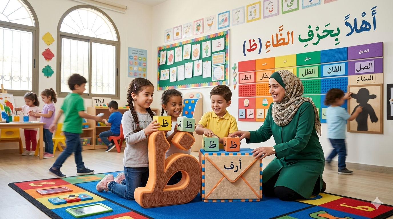 التعلم باللعب: روضة الدكتور غزال تحول تعليم الحروف إلى تجربة تفاعلية ممتعة