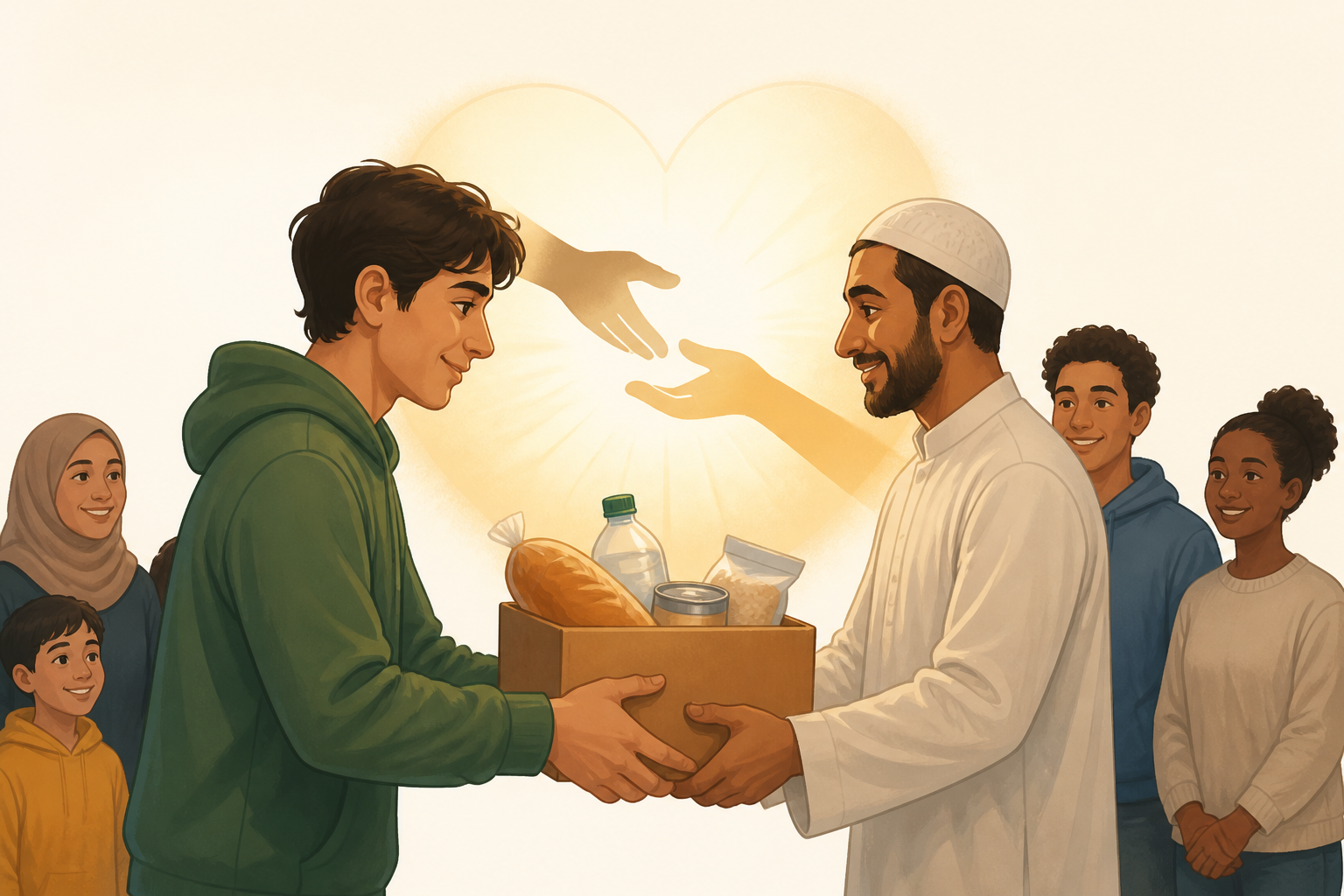 الإيثار في الإسلام: كيف يُعزز حب الخير والتعاون بين الناس
